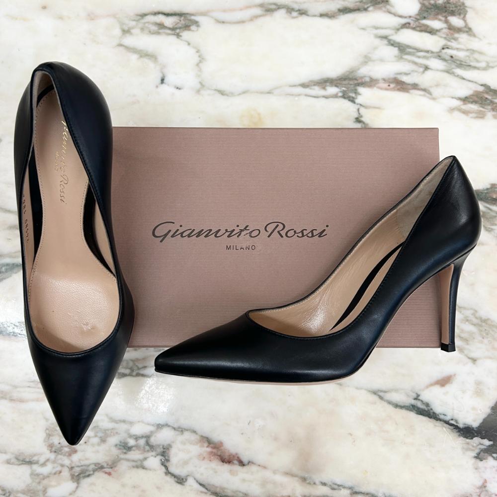Gianvito Rossi Gianvito 85 black pumps ~ Size 6.5