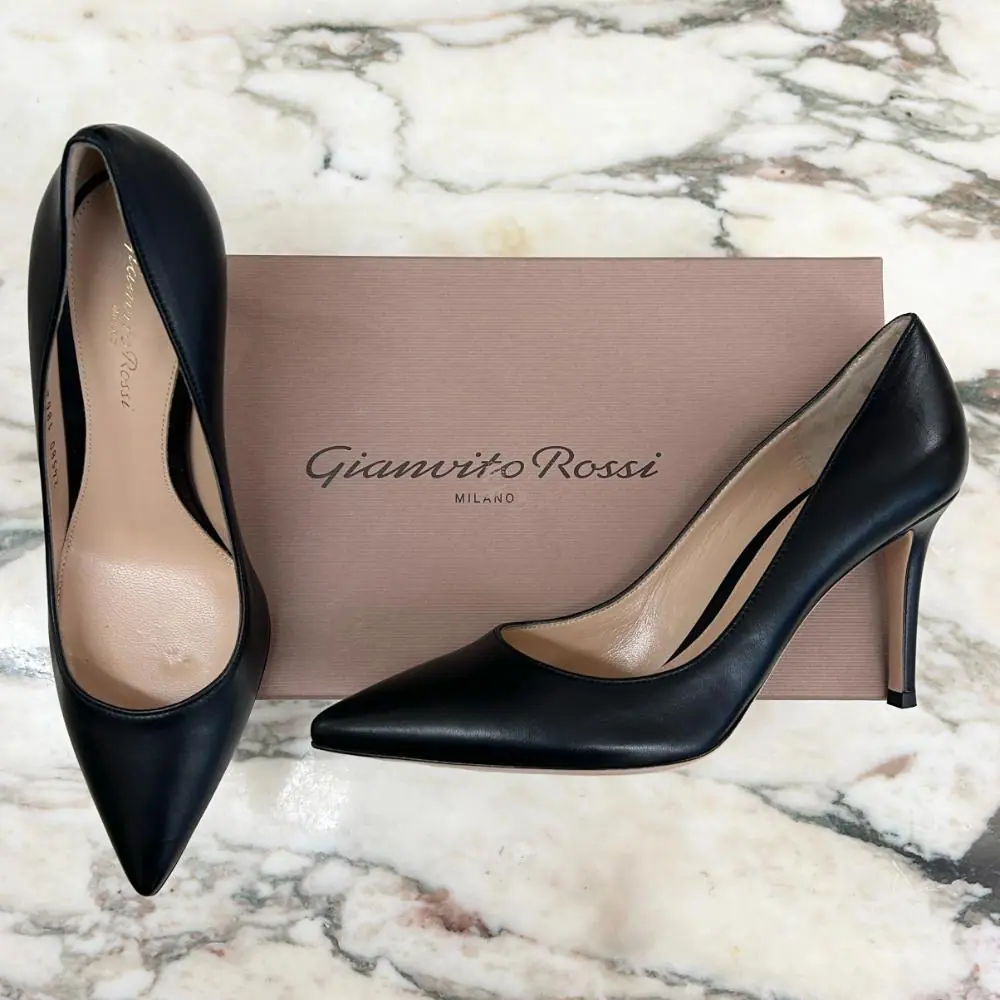 Gianvito Rossi Gianvito 85 black pumps ~ Size 6.5