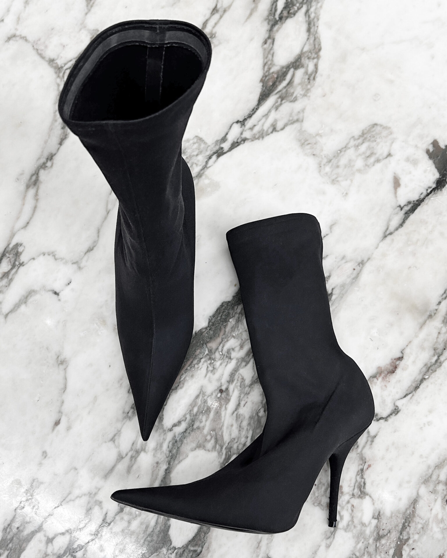 Balenciaga Black Knife Bootie