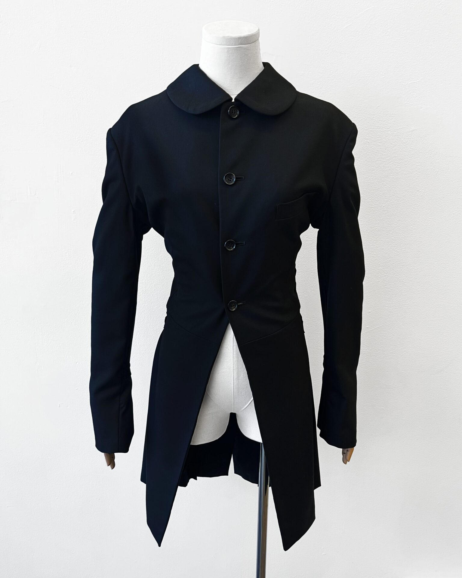 Comme Des Garcons 2007 wool jacket with spandex panel