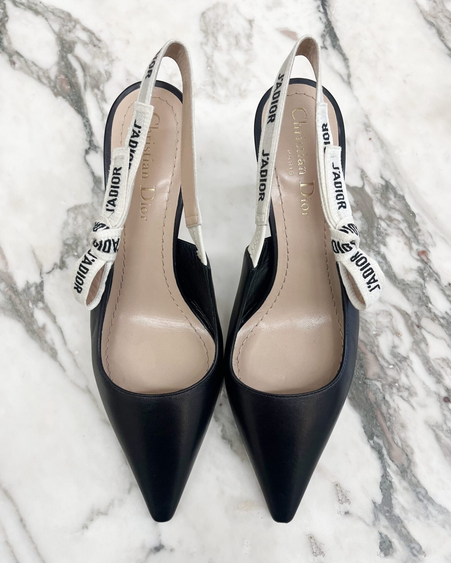 Dior J'Adior slingback pumps in black