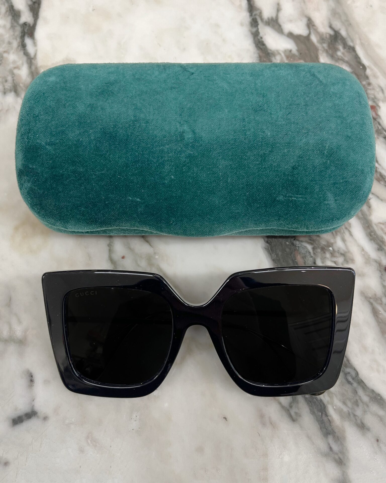 Gucci GG0435s black large sunglasses