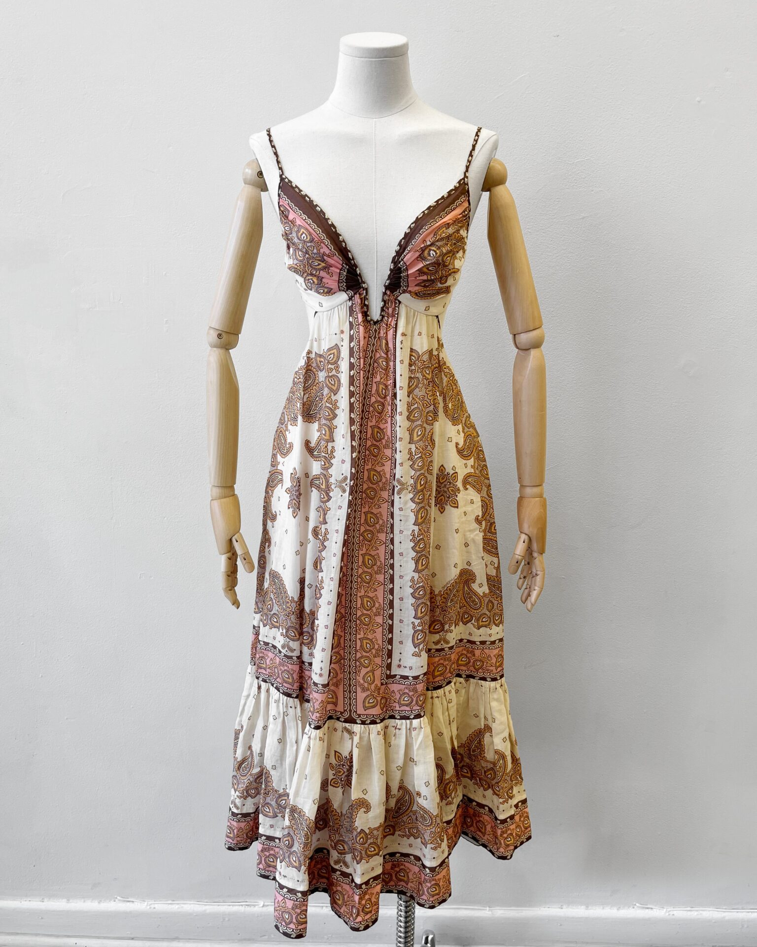 Zimmerman Maxine paisley midi dress