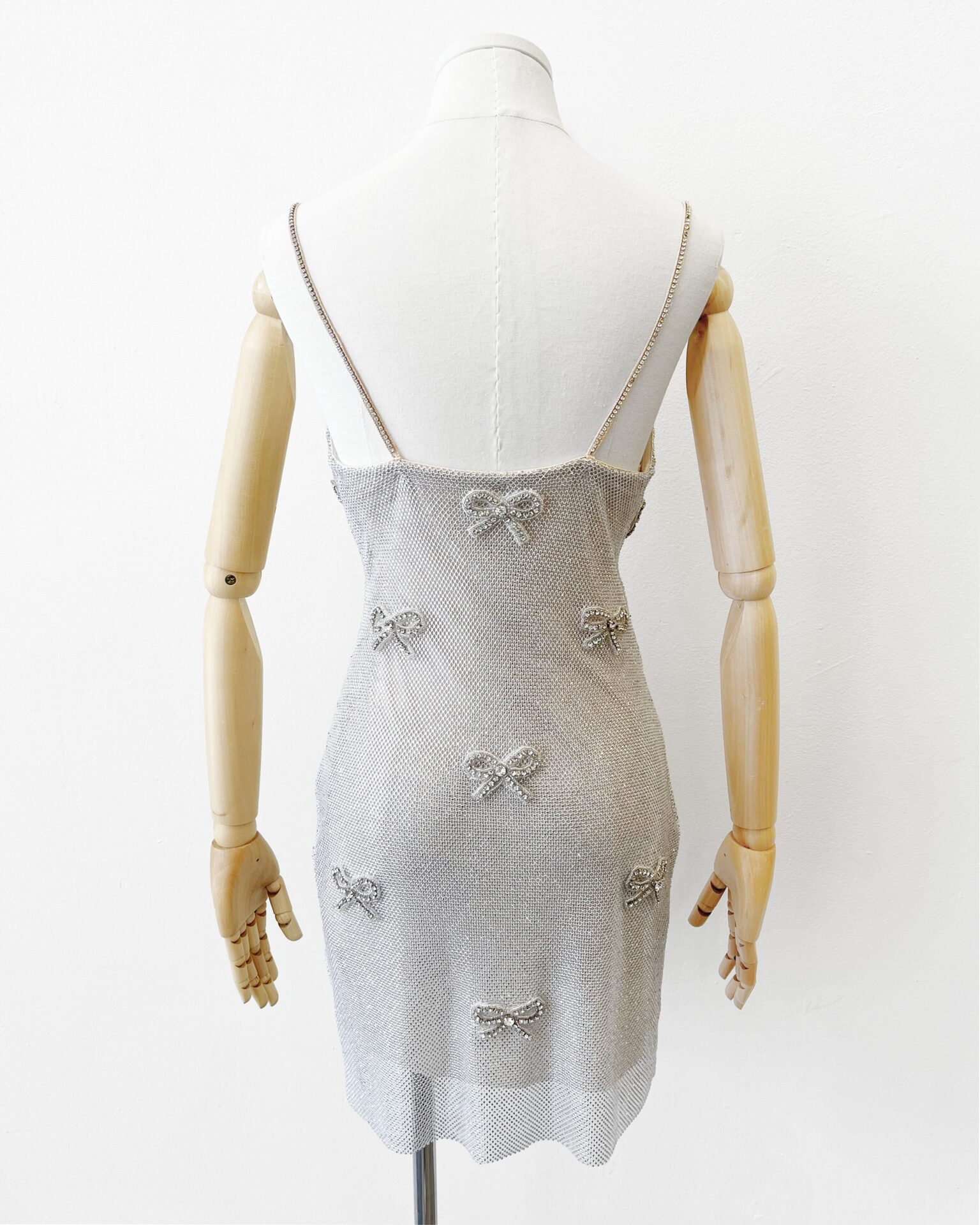 LoveShackFancy Wilden crystal mini dress