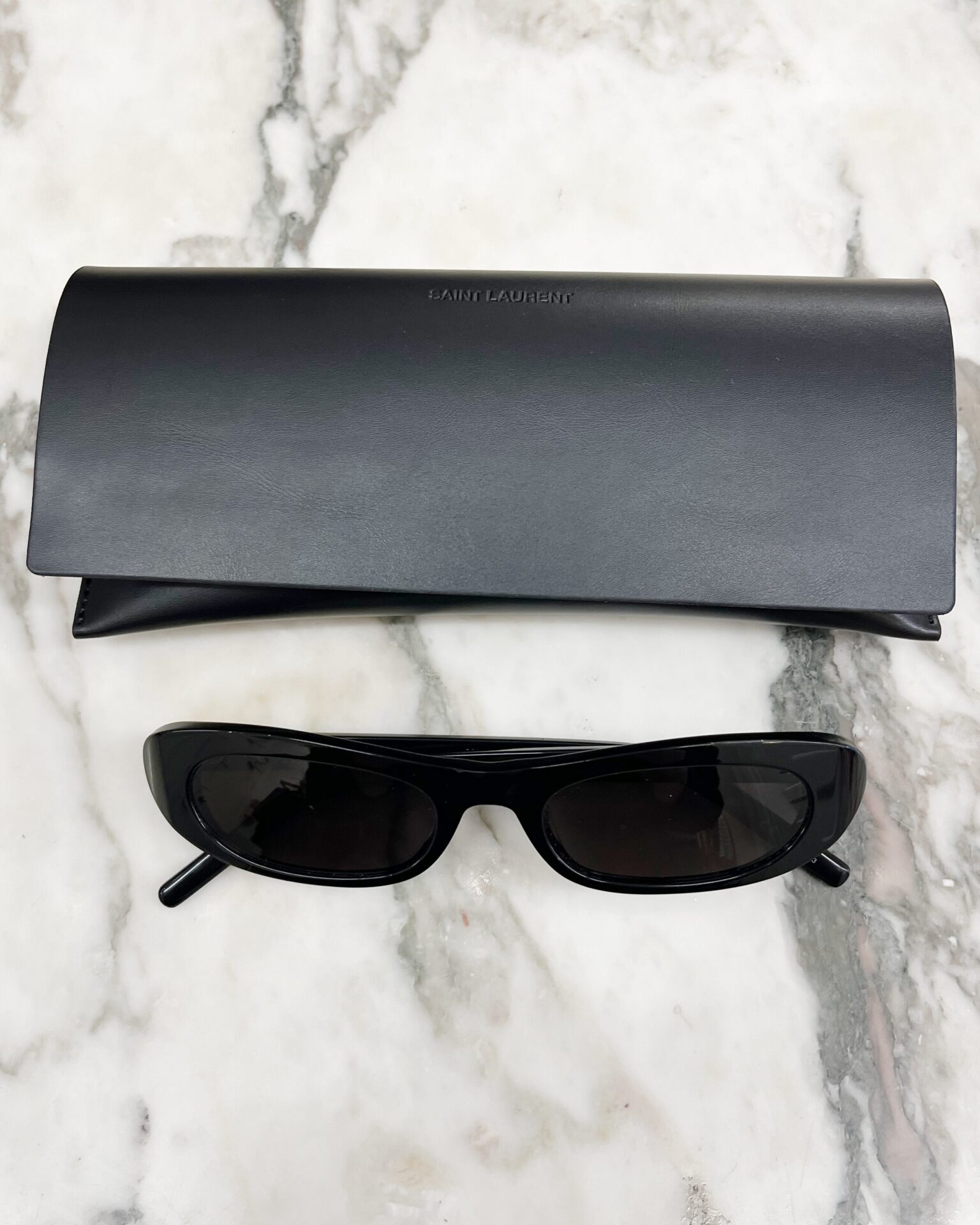 Saint Laurent SL557 Shade black sunglasses
