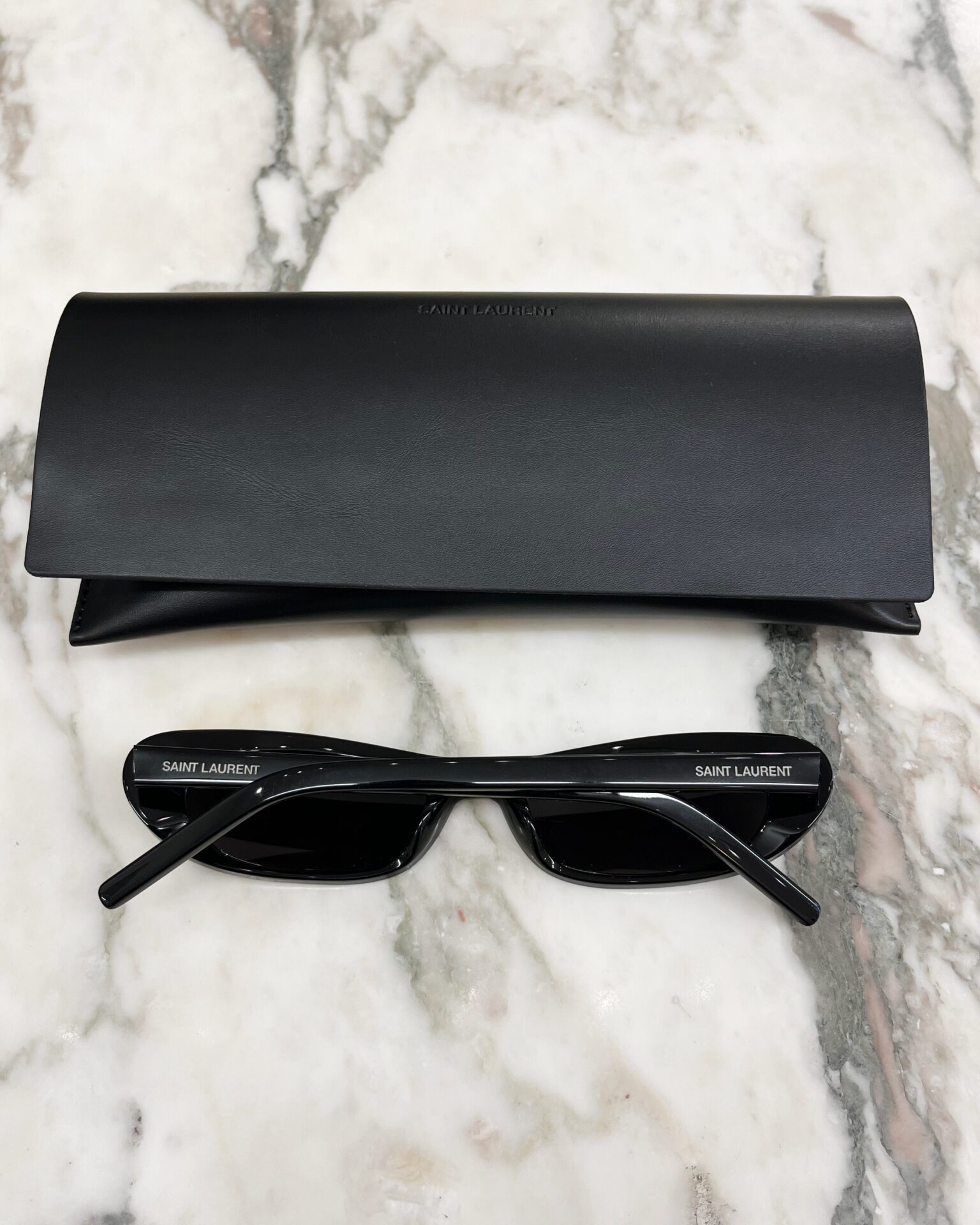 Saint Laurent SL557 Shade black sunglasses