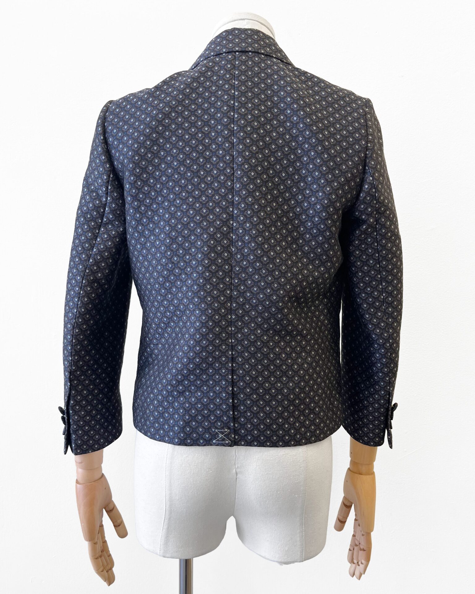 Dries Van Noten Bamis jacquard wool blazer jacket