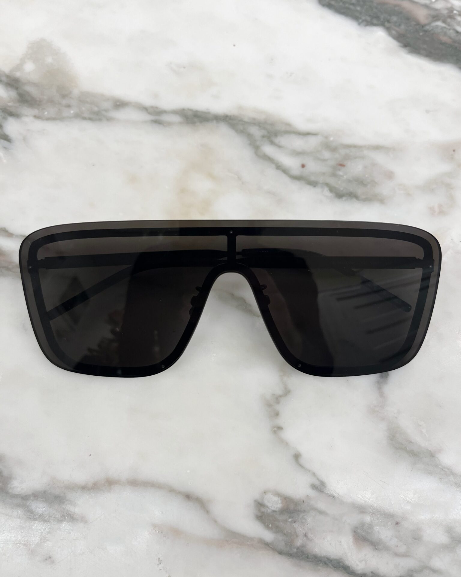 Saint Laurent SL364 mask sunglasses in black