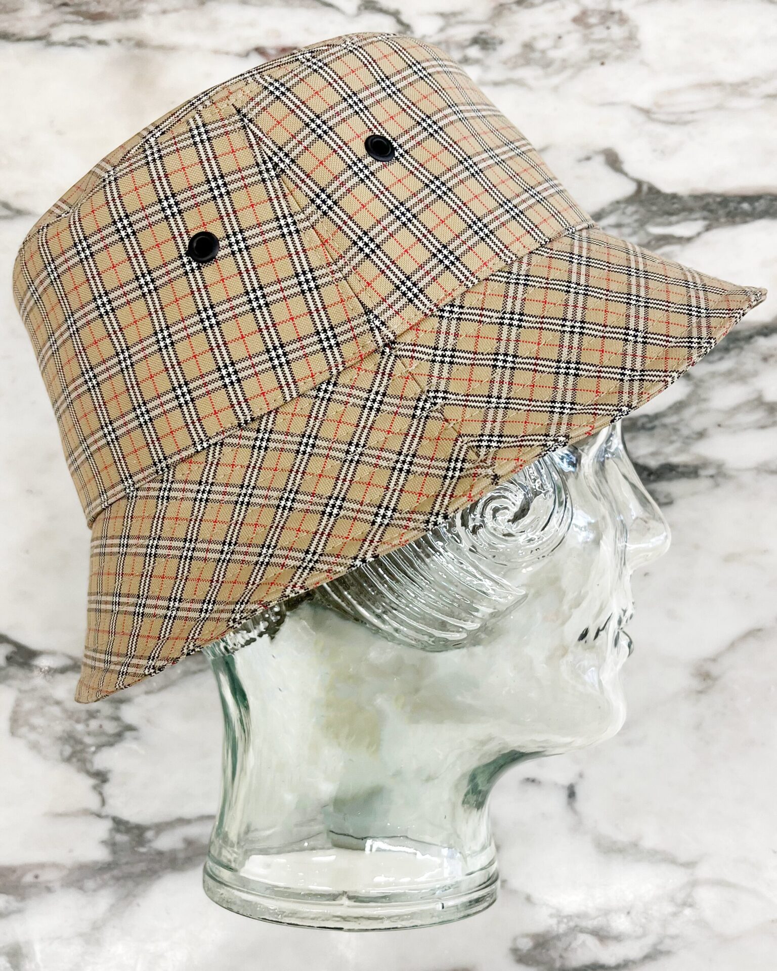 Burberry micro Nova Check bucket hat