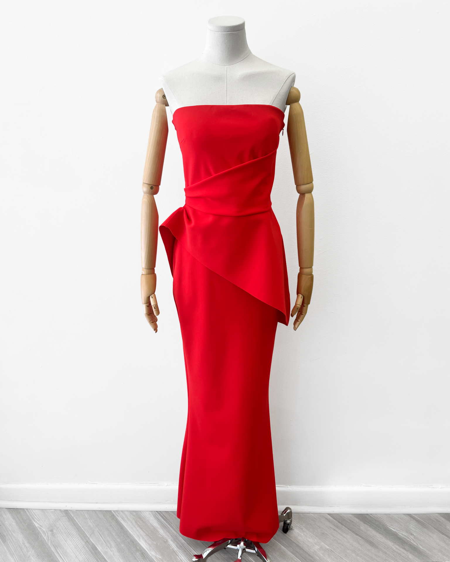 Chiara Boni La Petite Robe Taro red gown
