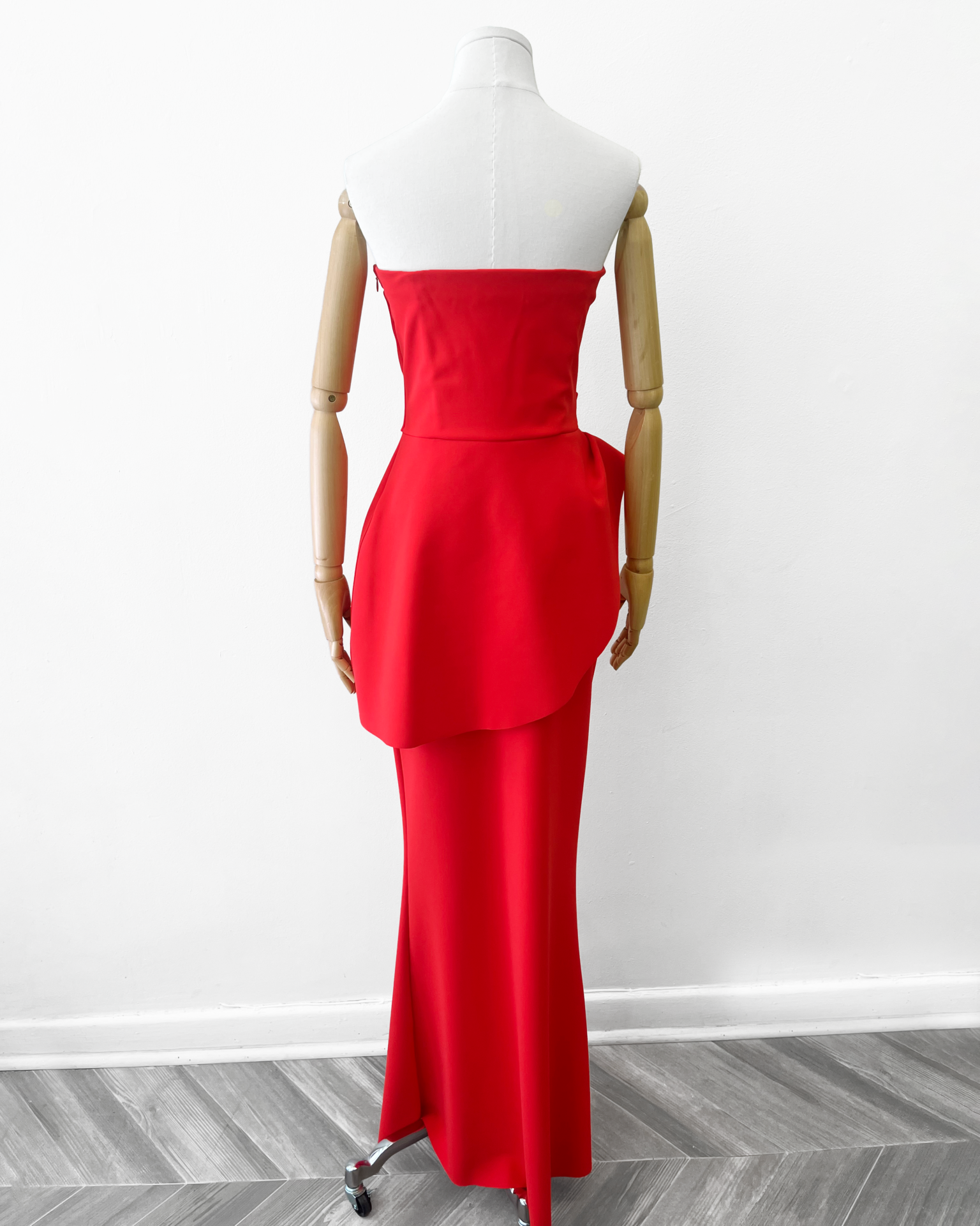 Chiara Boni La Petite Robe Taro red gown