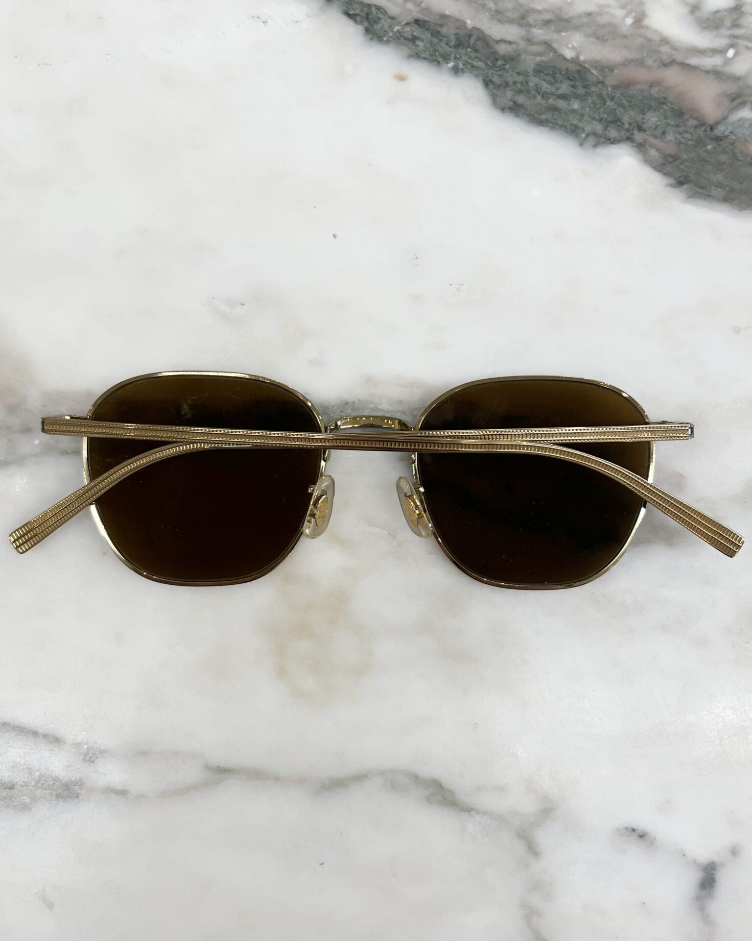 Oliver Peoples OV1329st Rynn gold titanium sunglasses