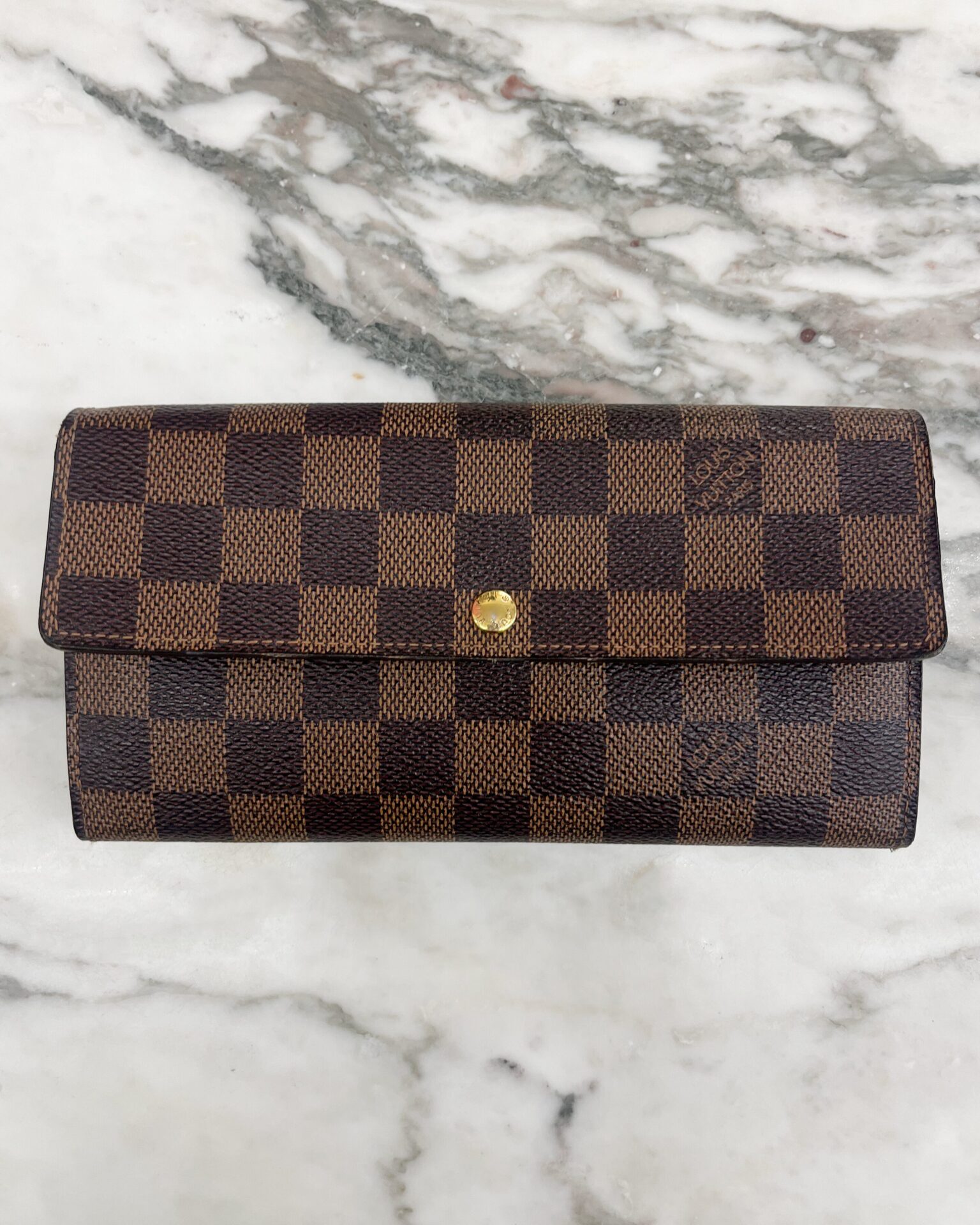 Louis Vuitton 2013 Damier Sarah Wallet