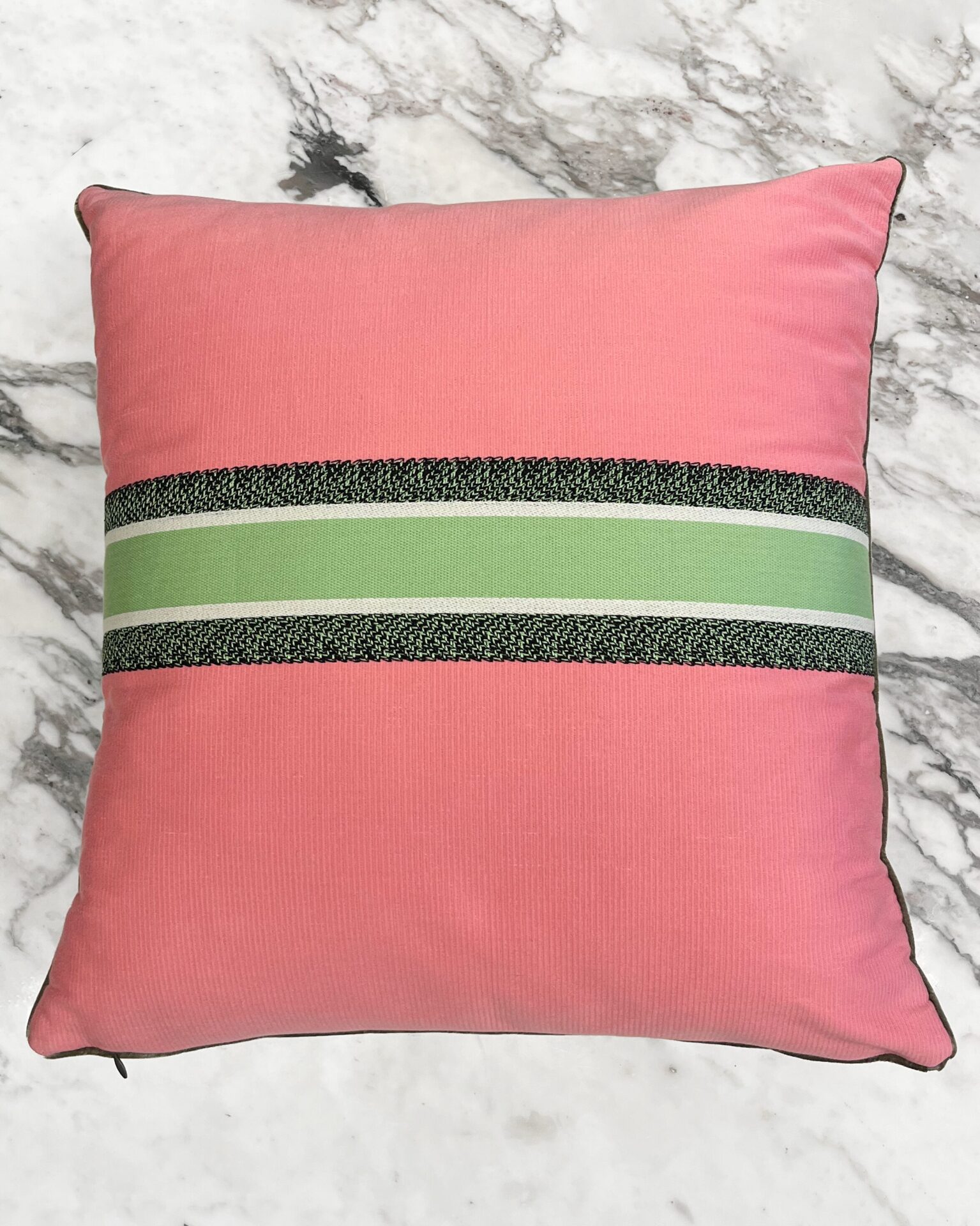 Dior 2021 limited edition Luminarie pink embroidered large square pillow