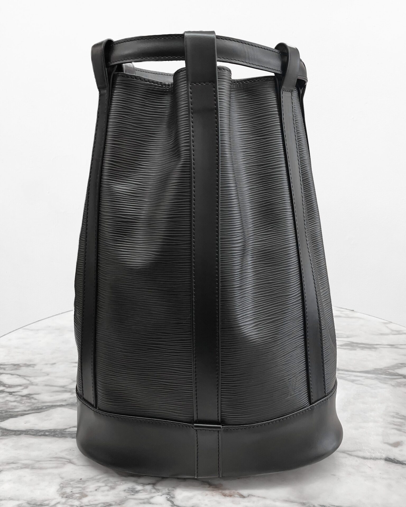 Louis Vuitton 1998 Epi Randonnee PM bag in black